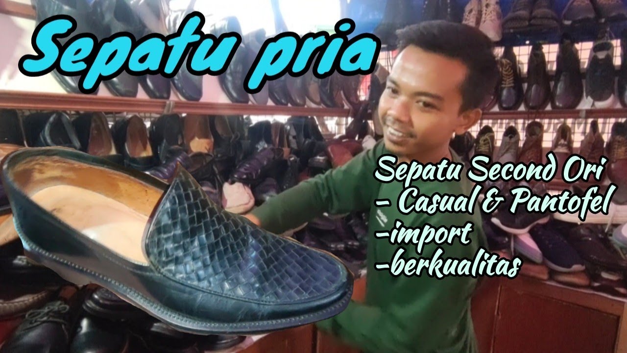 PASAR TAMAN PURING ‼️ SURGANYA SEPATU SECOND ORIGINAL 