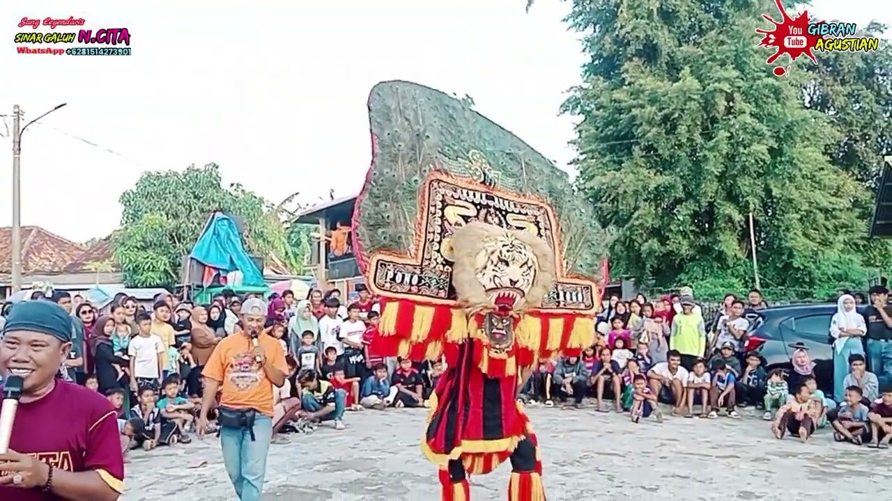 Tari Reog Ponorogo || Sinar Galuh N.Cita || Show Kp.Wagirlumbung-Jayanegara-Tempuran-Karawang