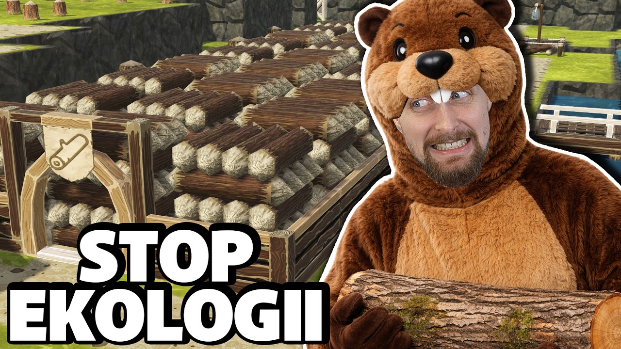 WYCINKA LASU w CAŁEJ EUROPIE! - Timberborn #4