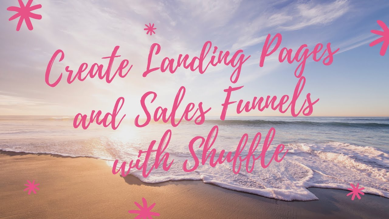 Create Landing Pages, Sales Funnels, and so much more with Shuffle Digital Business Cards