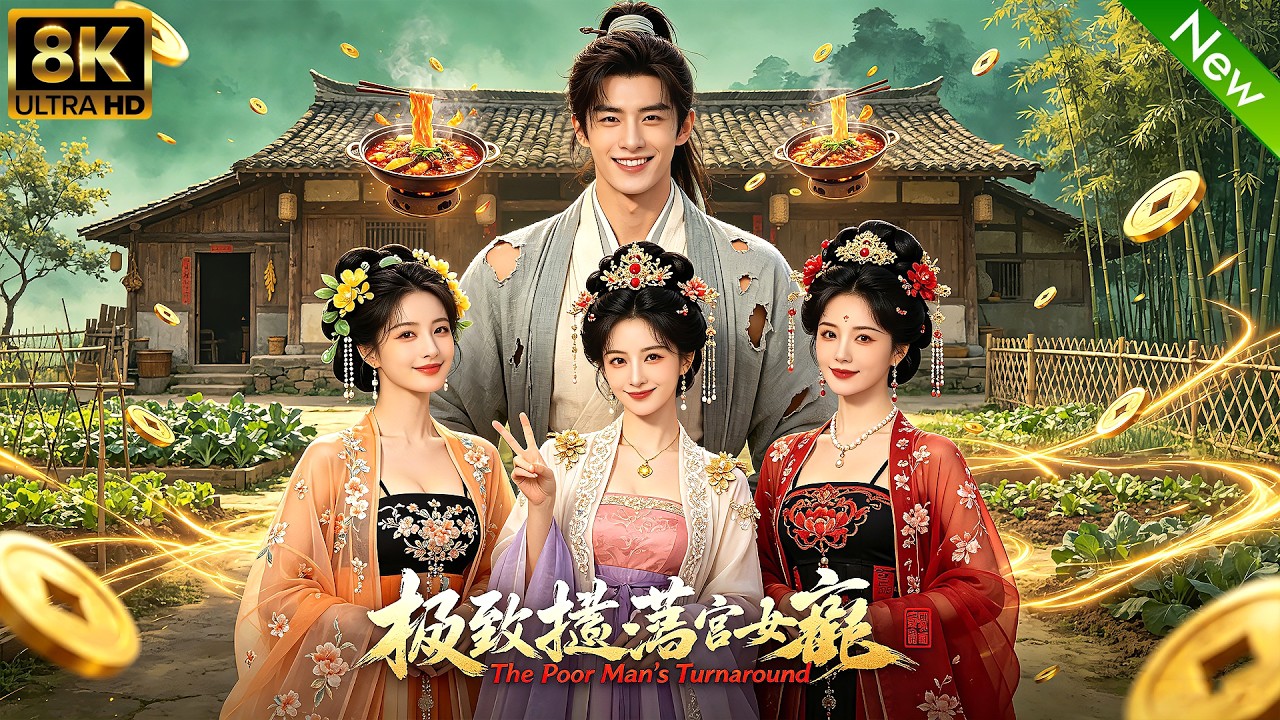 Poor guy time-travels, opens a hotpot shop, marries a rich beauty, reaches life's peak!  #drama