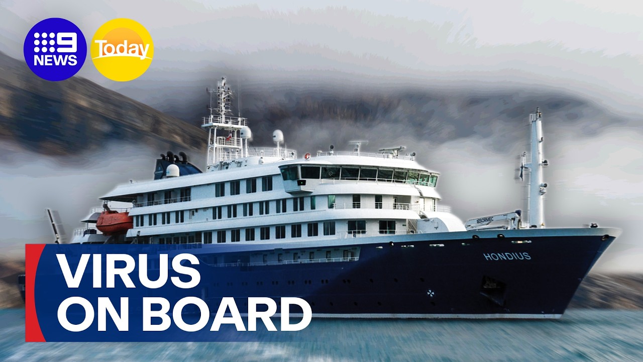 150 people stuck on board cruise ship with hantavirus outbreak | 9 News Australia