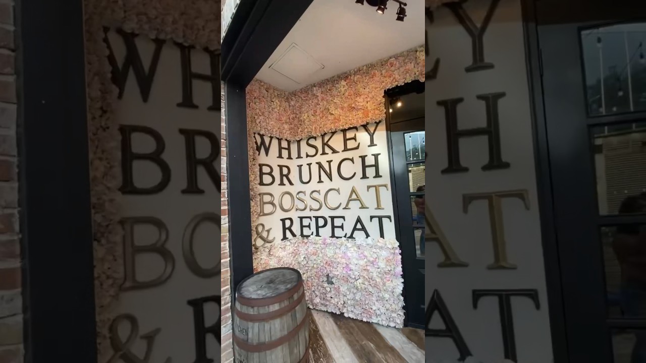 BOSSCAT KITCHEN & LIBATIONS || HOUSTON, TEXAS #bosscat #shorts #foodshorts