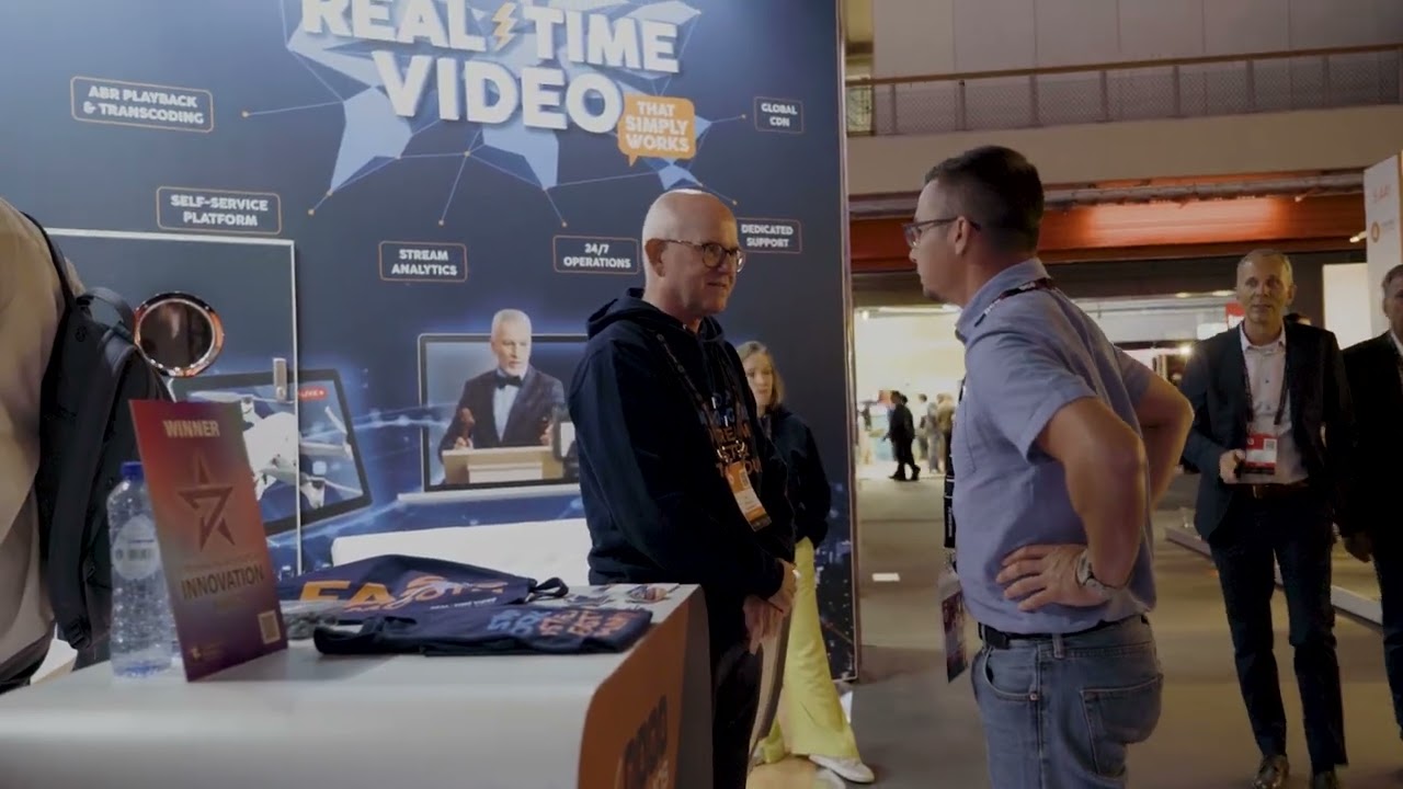 Nanocosmos trade show video at IBC 2025