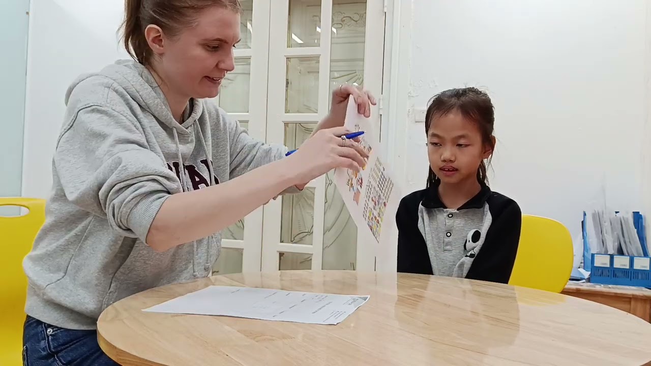 Dream Sky English Center - Khánh Vy - 4. KIDS 0 - Test 3 - CS17