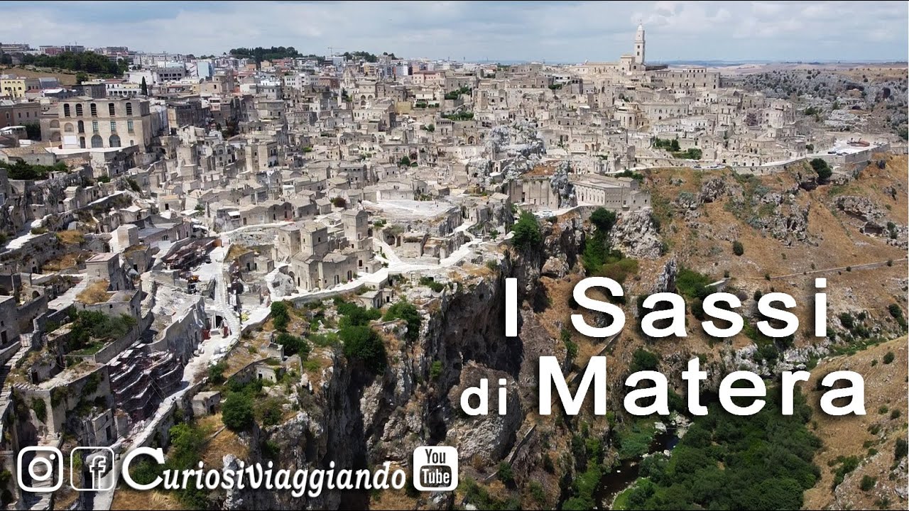 I Sassi di Matera - Basilicata - Italia - drone DJI Mavic mini