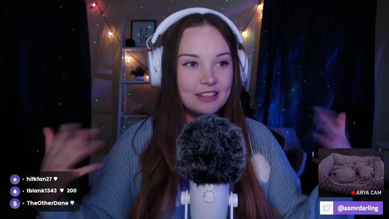 ASMR Helping You Sleep - Darling Stream 12/5/2021