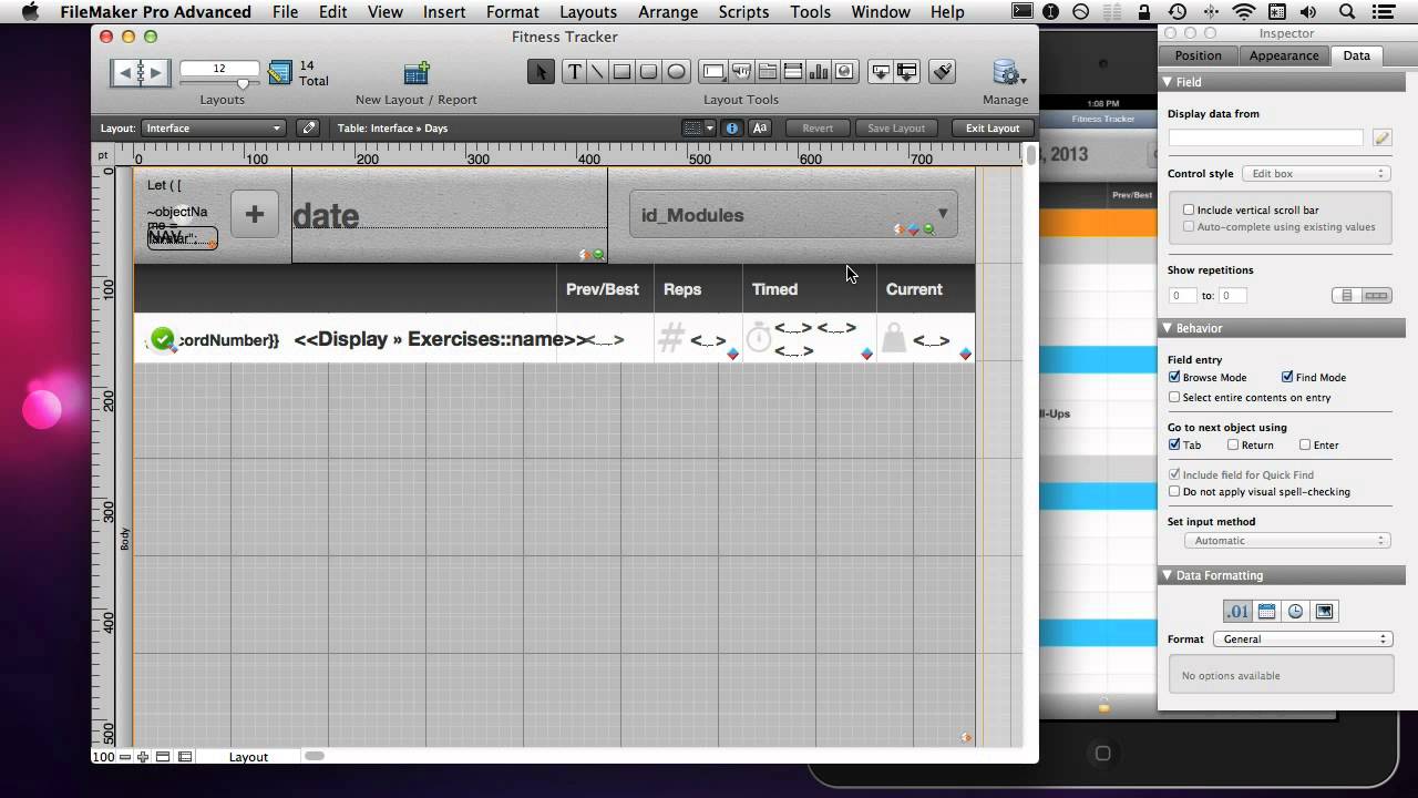 FileMaker Pro - Designing for iOS using FileMaker Go