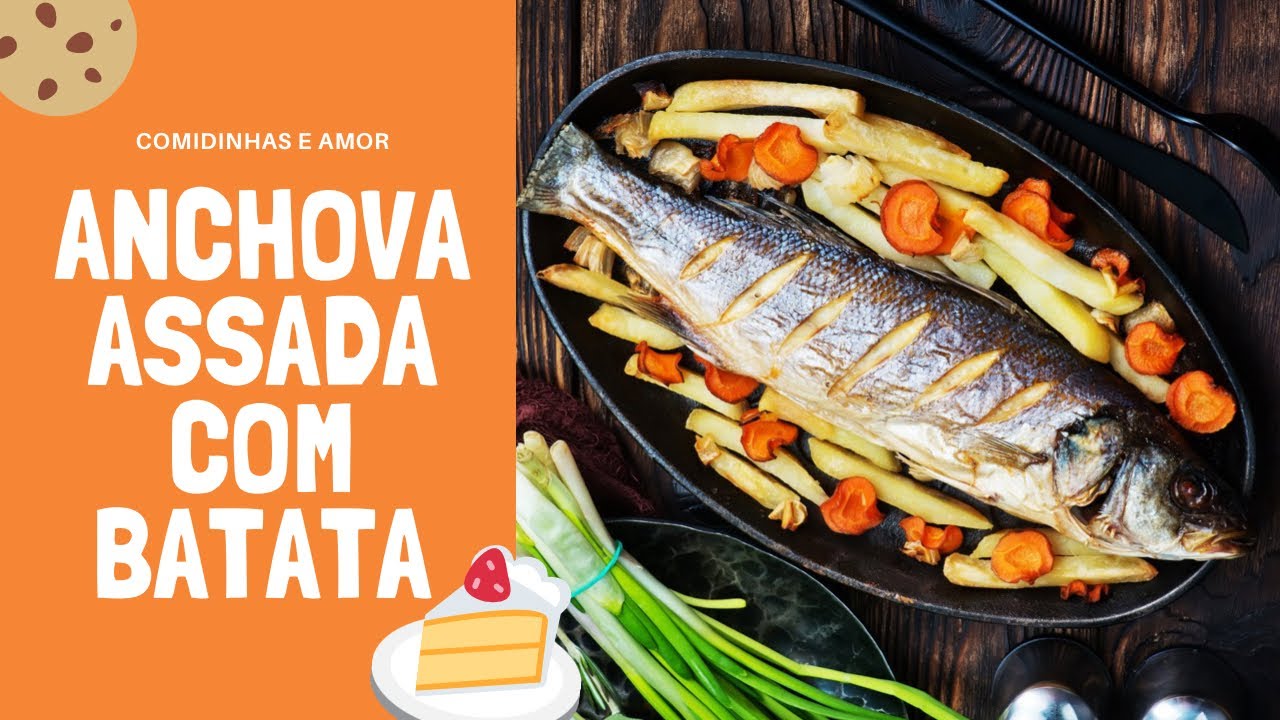 ANCHOVA NO FORNO! ESSE PEIXE É SIMPLESMENTE MARAVILHOSO!