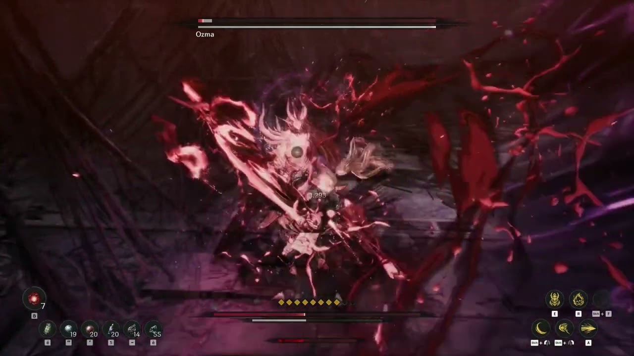The First Berserker: Khazan - Ozma (True Ending) solo with Dual Wield (ft. Whirlwind & Flash Cutter)