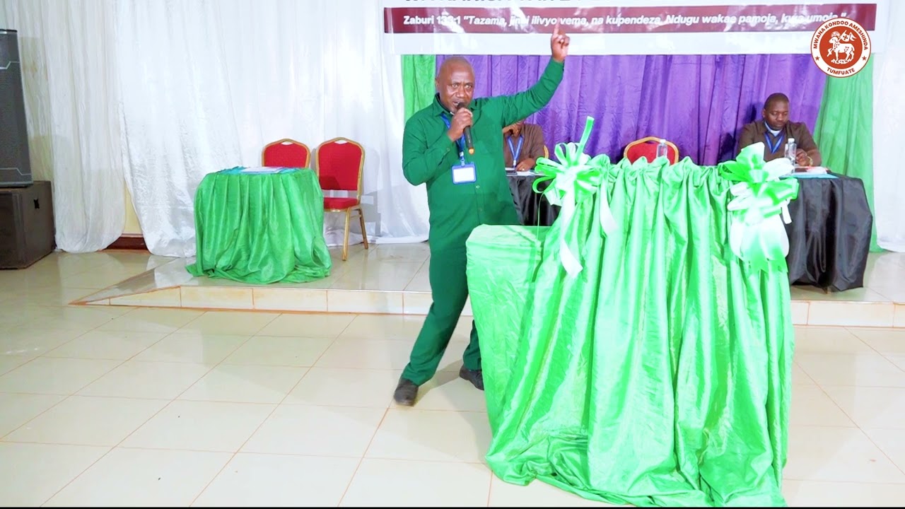 Hotuba nzito ya Mwenyekiti wa Jimbo  juu ya Uchaguzi.