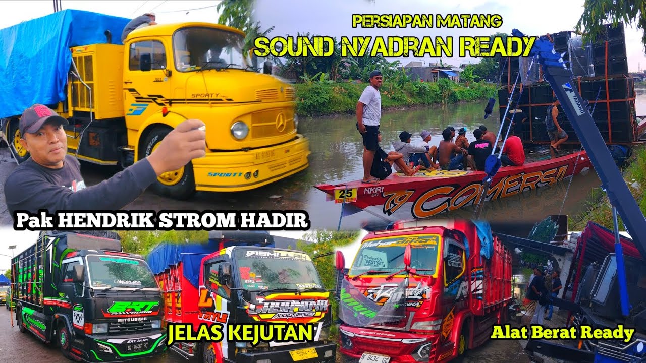 PERSIAPAN MATANG NYADRAN BALONGDOWO SIDOARJO 2026 READY SIBUK LOADING TERPANTAU PAK HENDRIK STROM 