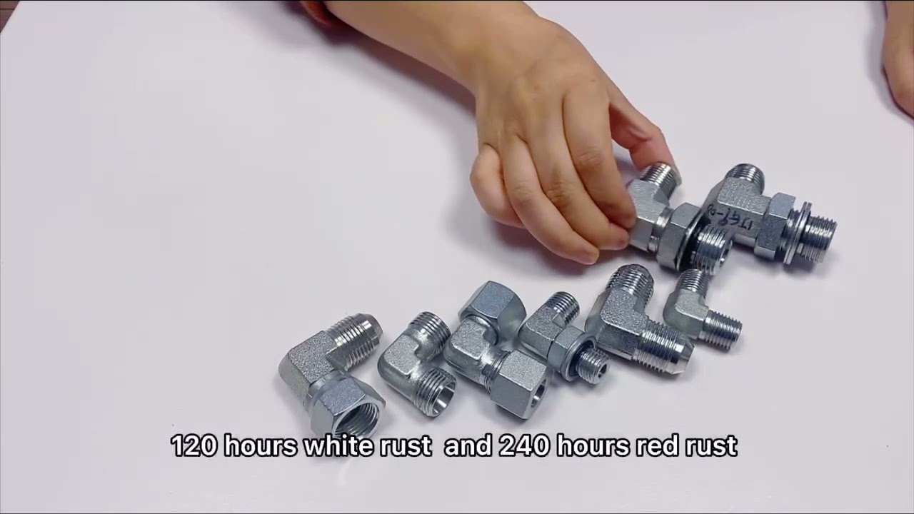 90 Elbow hydraulic hose adapter