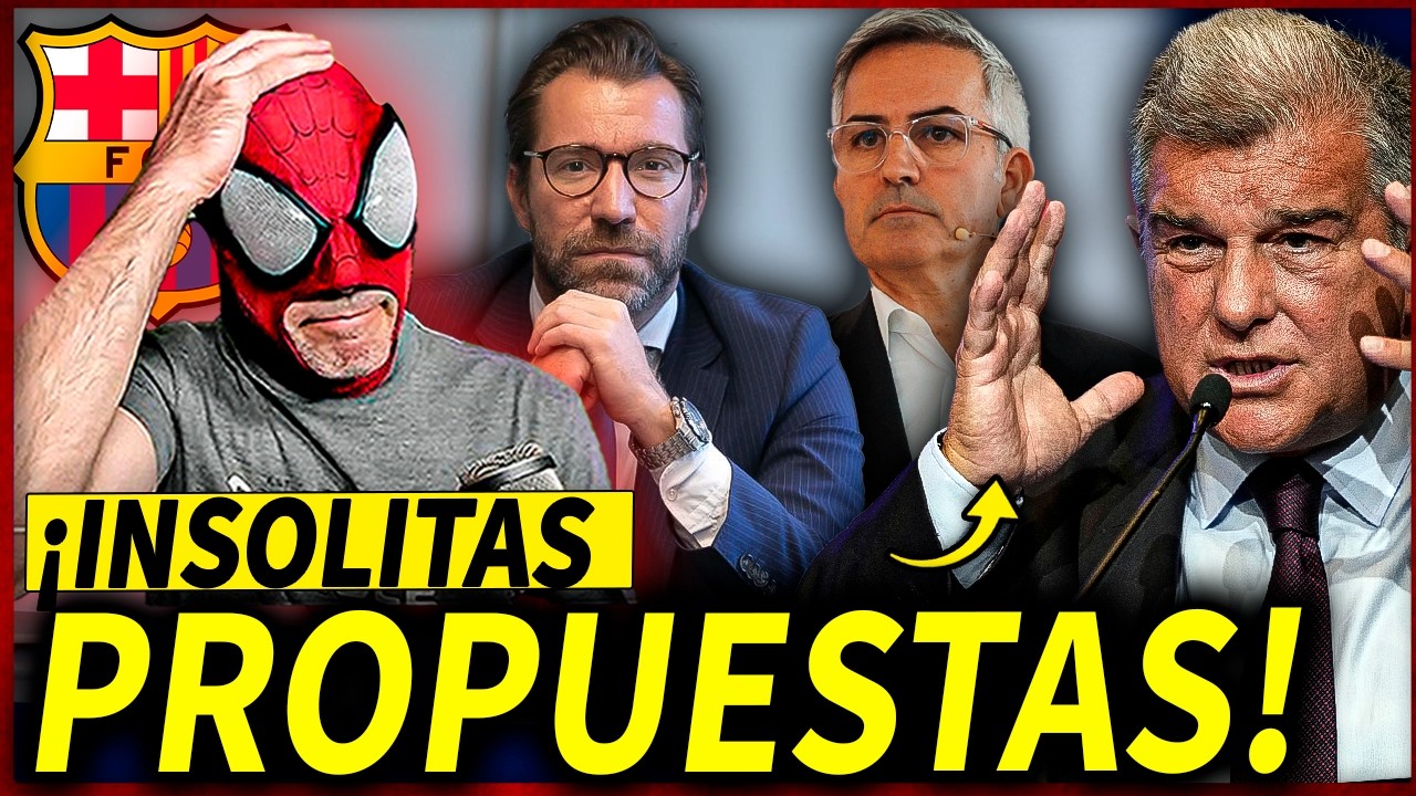 ¡ÚLTIMA HORA!🚨¡SALEN A LA LUZ LAS PROPUESTAS de los CANDIDATOS a la PRESIDENCIA del BARÇA!