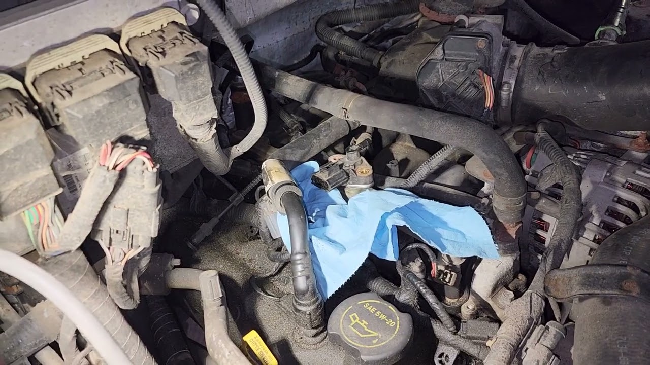 2007 Ford f150 4.6 code P0191 - fuel rail pressure sensor replacement.