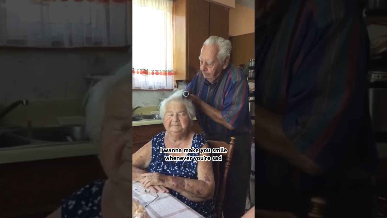 I wanna grow old with you 🥹 #singer #songwriter #oldcouple #couple #adorable #cute #love #lovesong