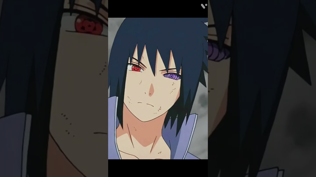 When sasuke just finish a villain🤨🤨