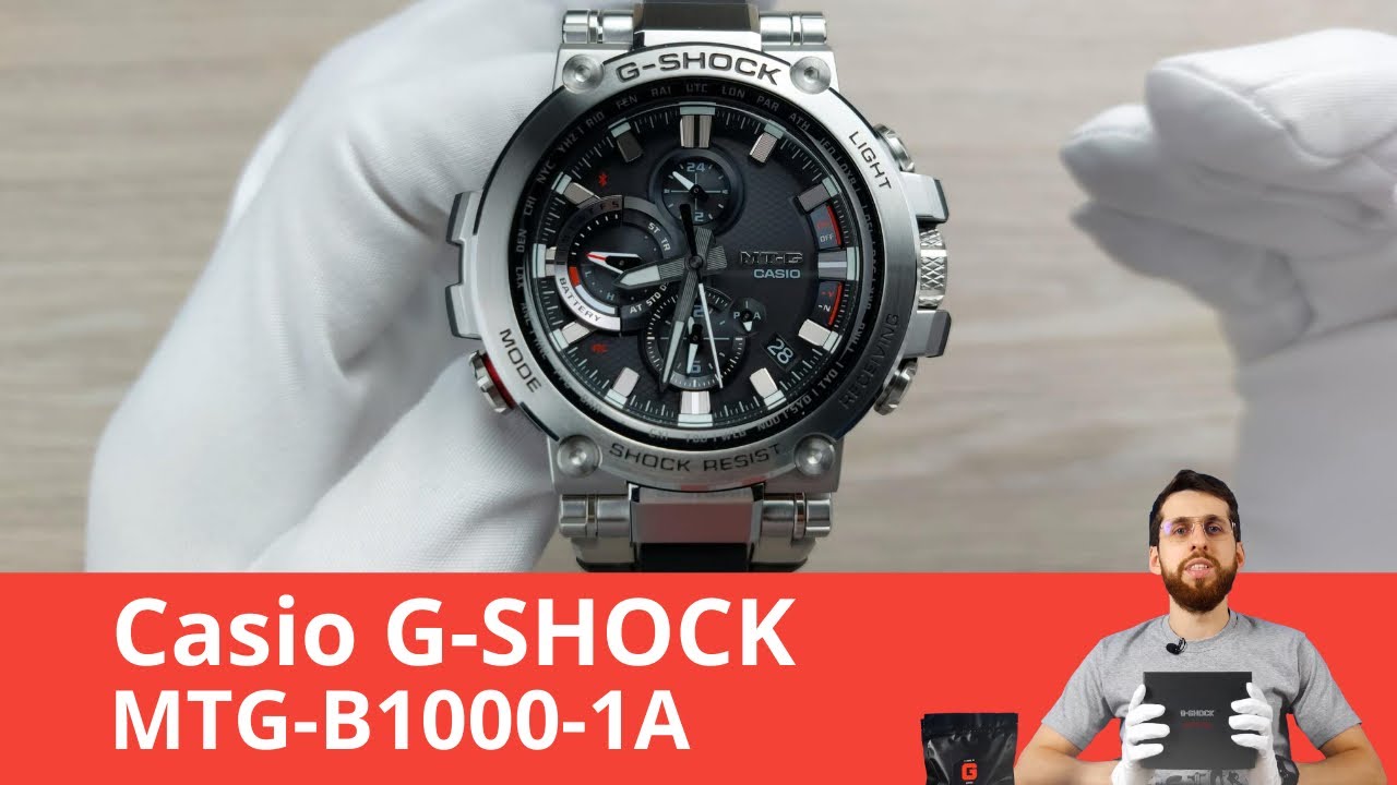 Стильный и Премиальный G-SHOCK / Casio MTG-B1000-1A