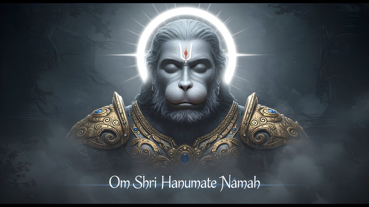 POWERFUL Hanuman Mantra 108 Times | Remove Negative Energy & Receive Divine Blessings