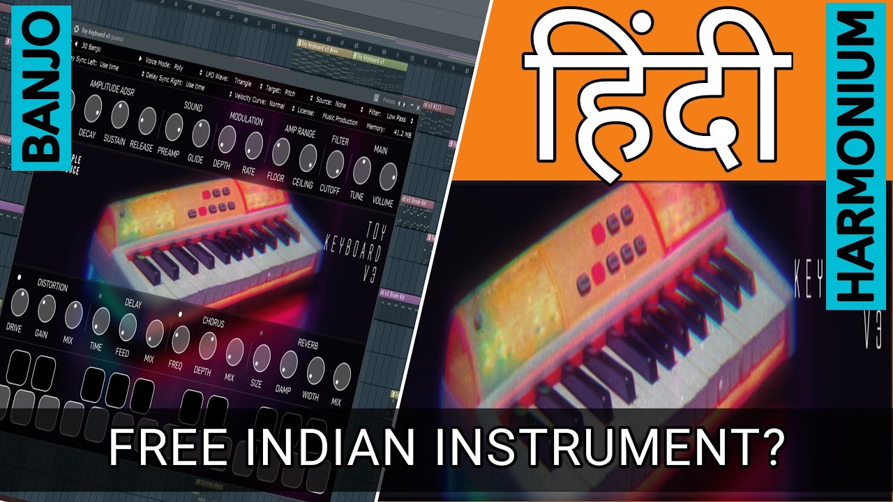 Indian vst plugin | Toy Keyboard v3 Free Instrument VST Plugin By Samplescience