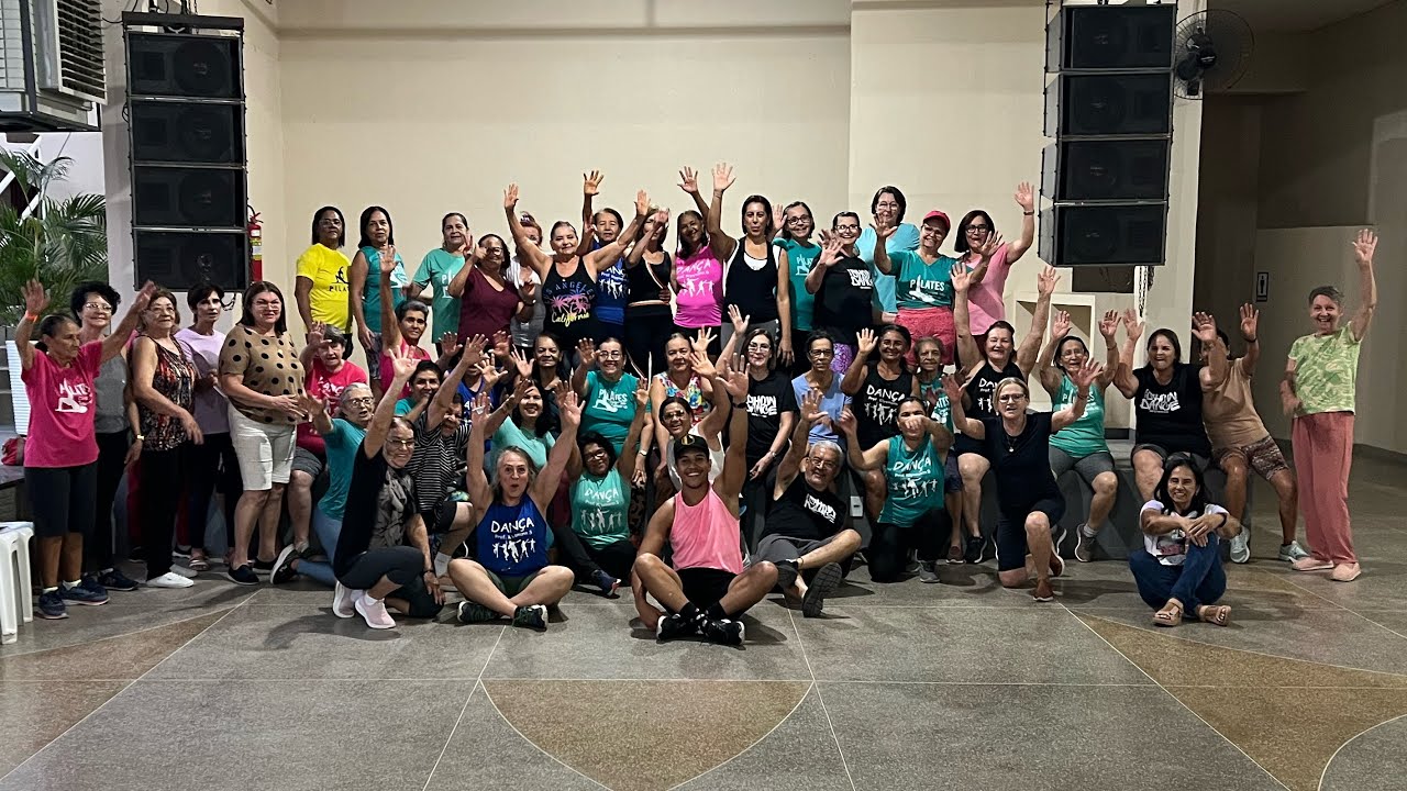 AULA DE DANÇA - Melhor Idade - Prof. Klysmann 
