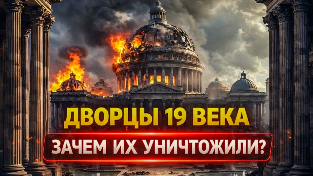 НЕВЕРОЯТНОЕ ВАРВАРСТВО: как в 19 веке БЕСЦЕРЕМОННО уничтожали античные дворцы после выставок!