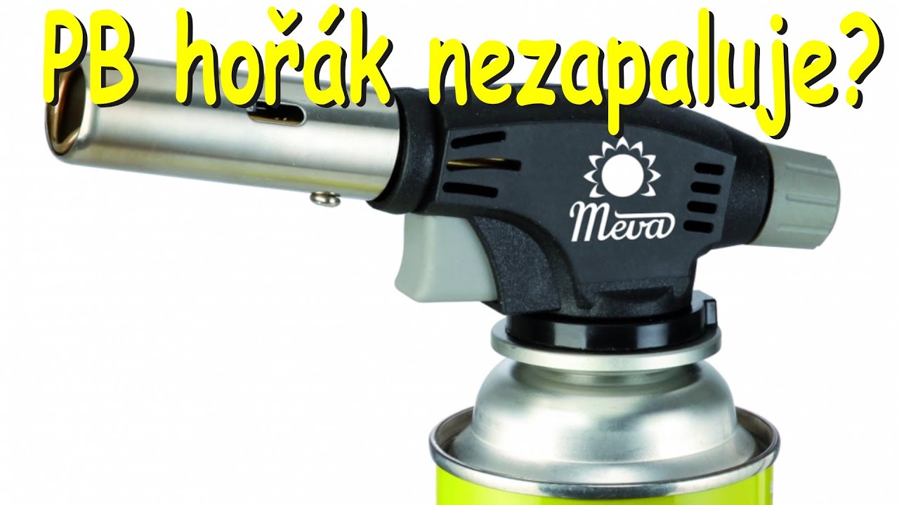 Oprava zapalování a regulace PB hořáku Meva