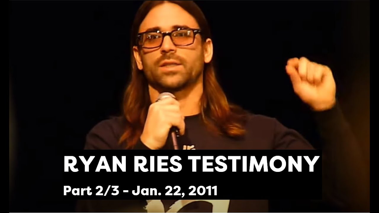 2/3 | Ryan Ries shares his story - Seattle Jan 22, 2011