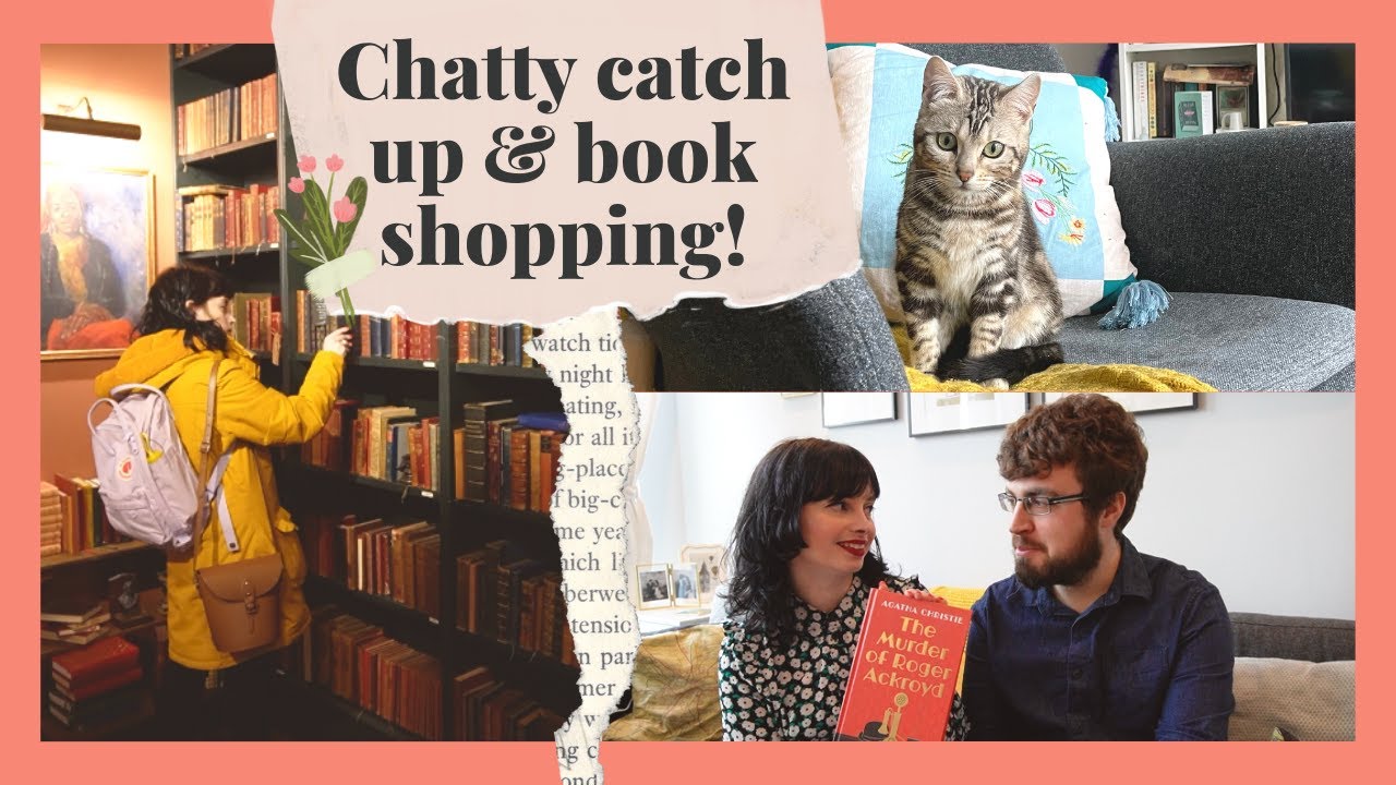 Chatty bookish catch up 📚 Come book shopping with me in St Albans✨ Reading vlog & book haul