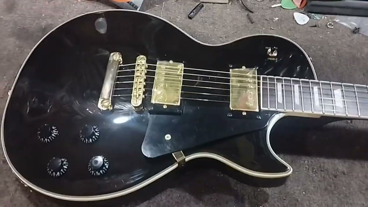 Parquer Les Paul Custom - Review y Audiotest por Astorga Luthier