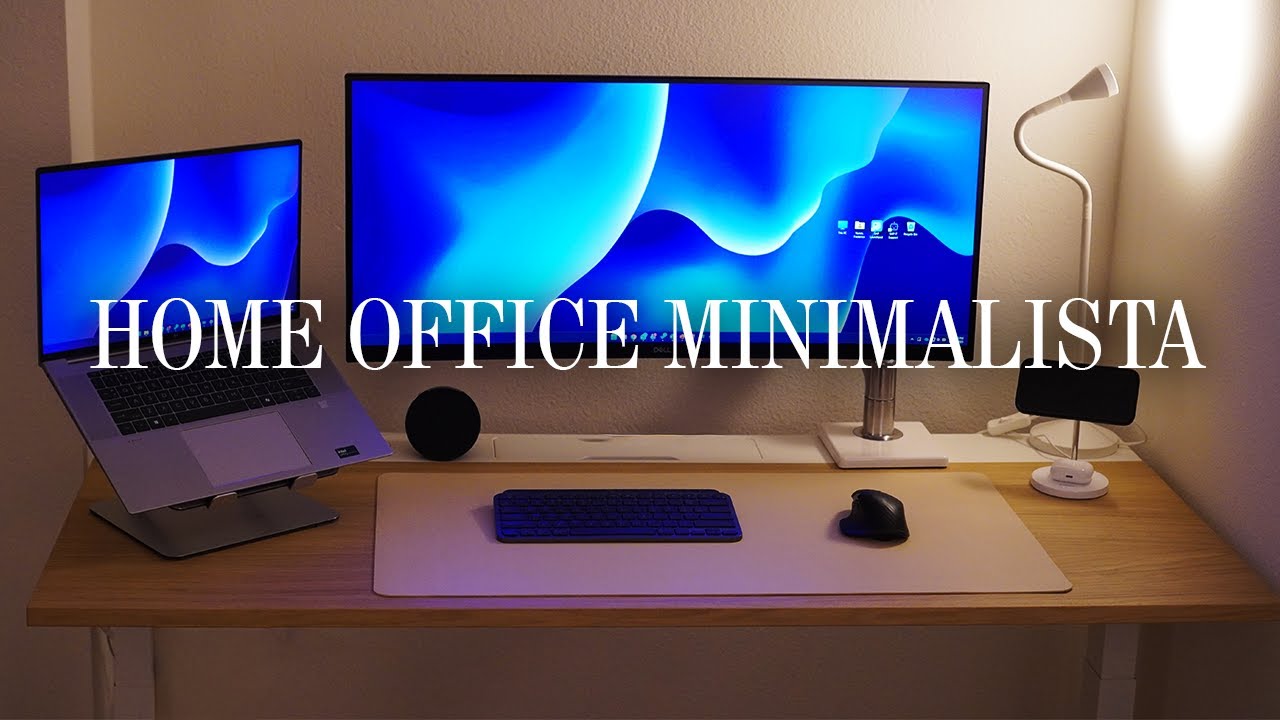 Montando um Setup Minimalista Simples para o Home Office
