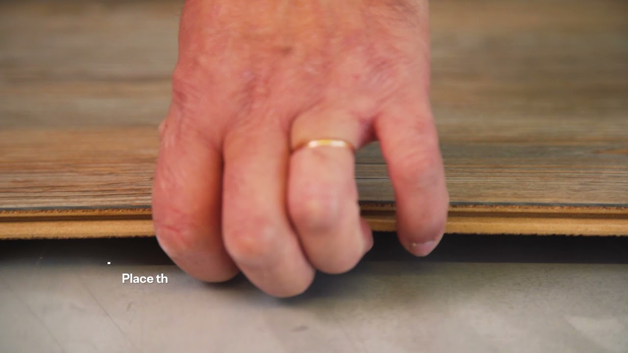 Wicanders 2G Floating Floor Installation