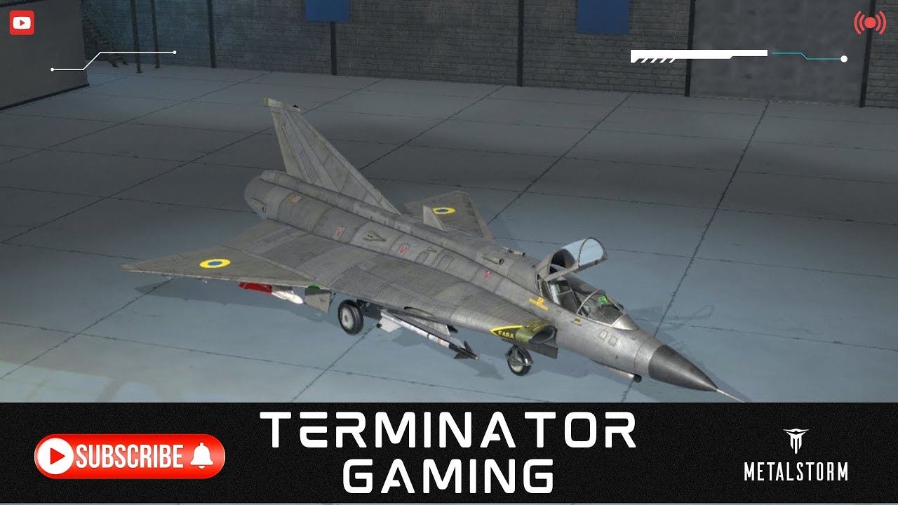 5 Minutes of INSANE Metal Storm Gameplay with the J35 DRAKEN