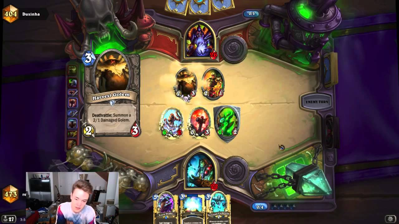 [Hearthstone] Агрессивный шаман: Рейнад против Зоолока, игра 2