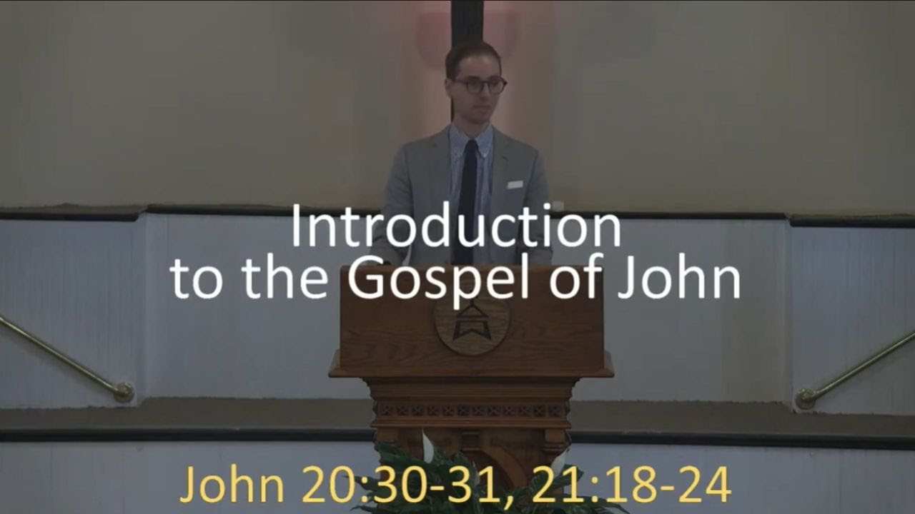 10.16.22 Sermon: Introduction to the Gospel of John