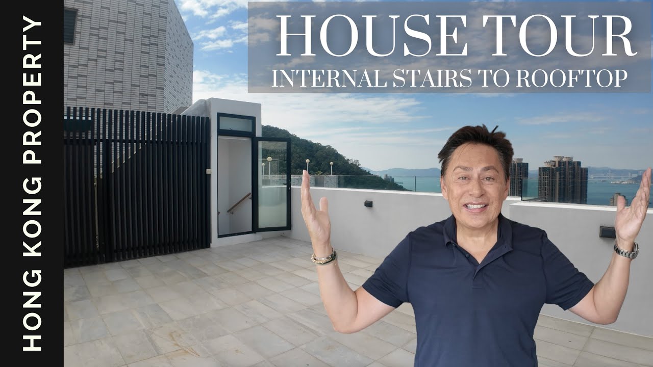 🇭🇰 HOUSE TOUR | A Unique Penthouse with Staircase to Rooftop