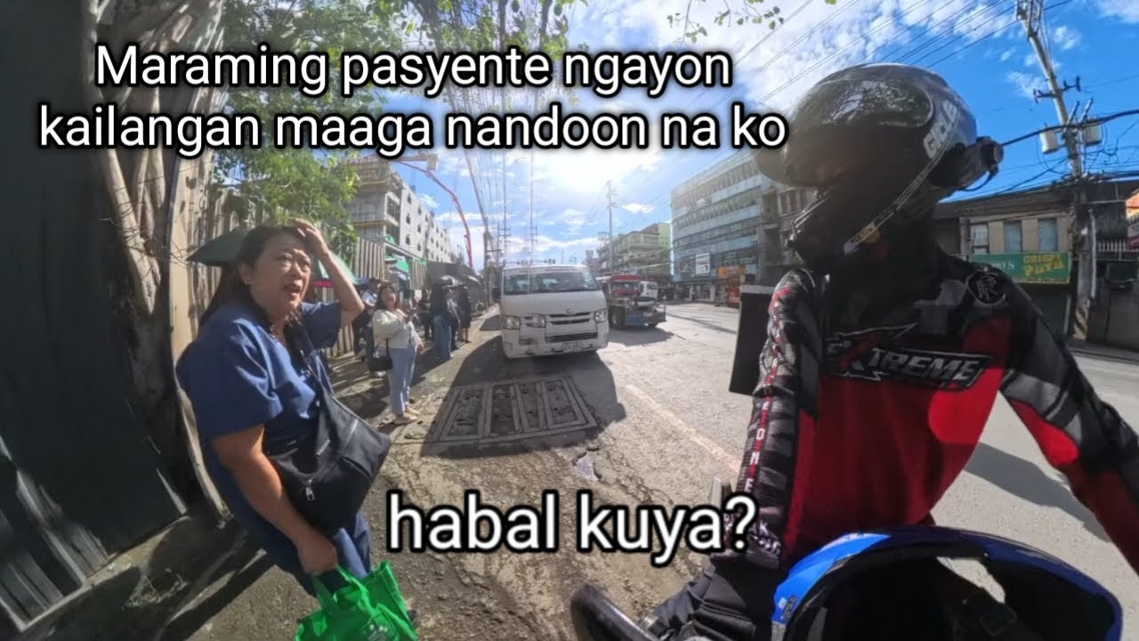 Maraming pasyente ngayonkailangan maaga nandoon na ko
