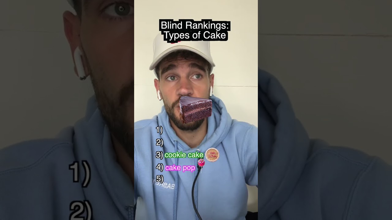 Best cake flavors 🎂 Blind rank