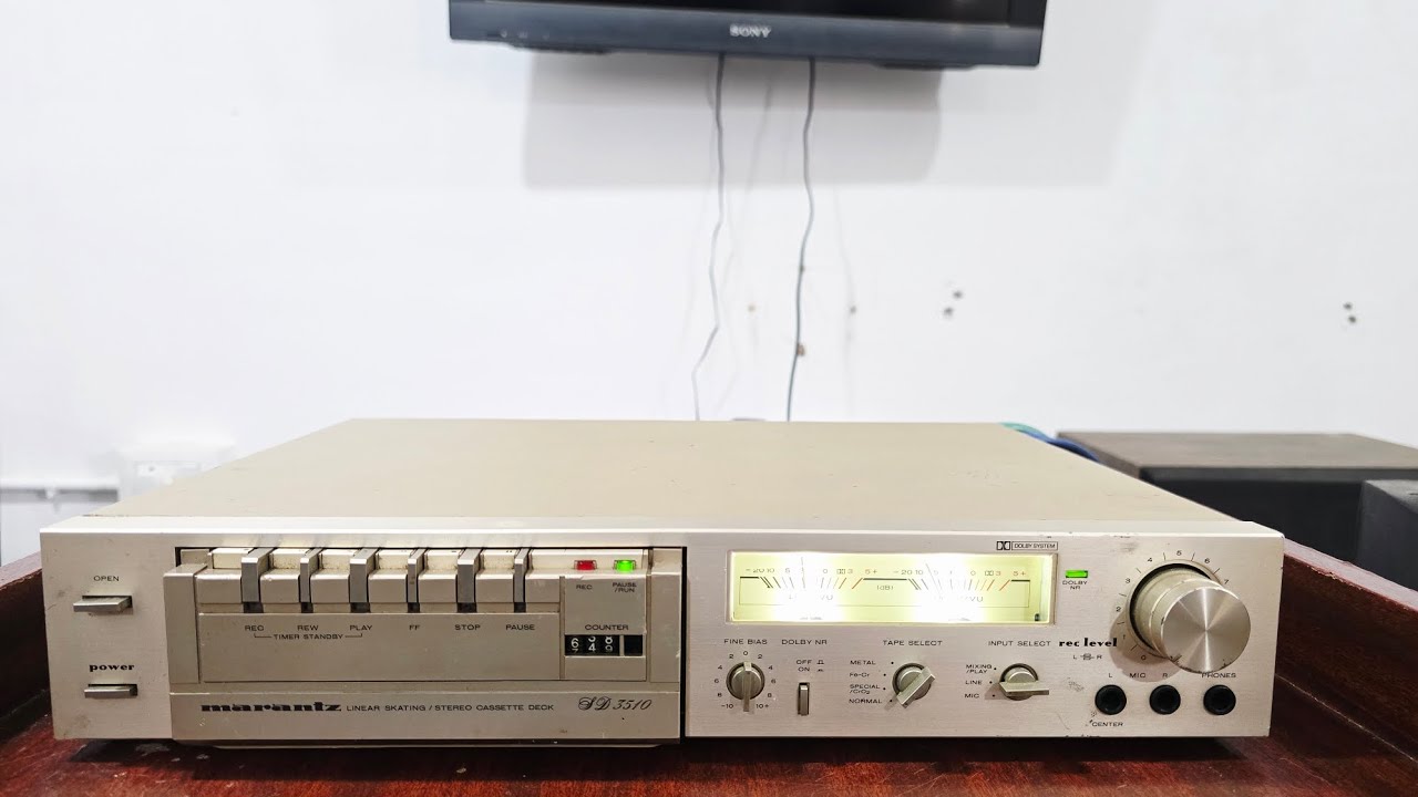 MARANTZ Linear Skating Stereo Cassette Deck SD-3510/For Sale/Infinity Audio/Contact 94433 70602 