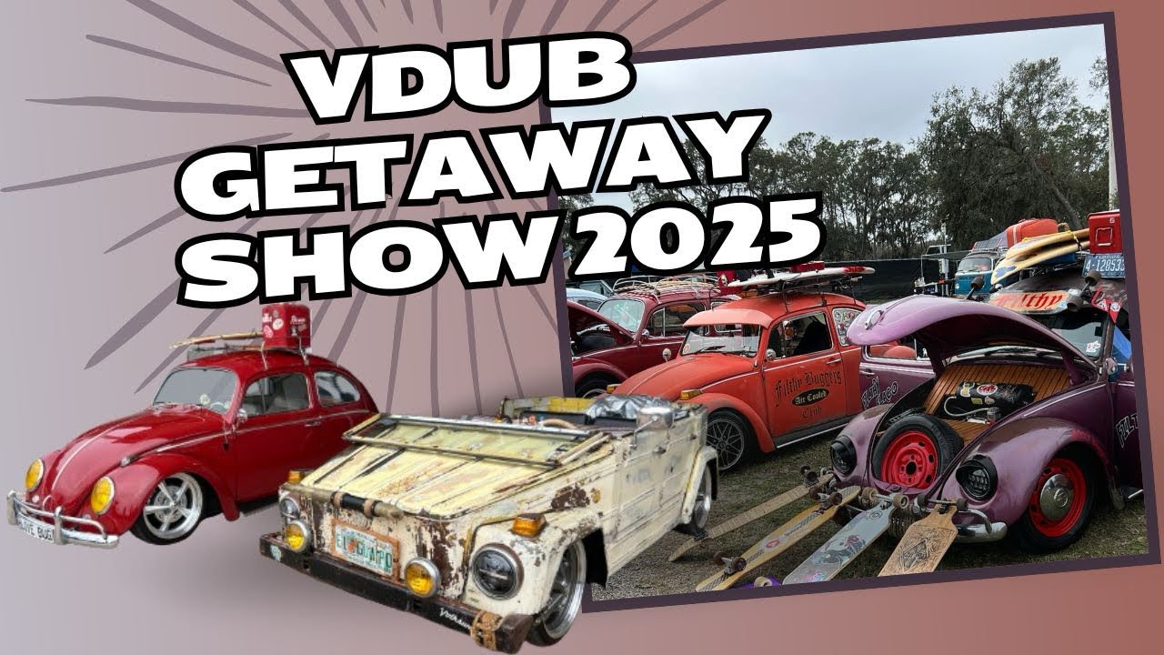 3rd Annual VDub Getaway - Our day experience 2.2.25 VW Show