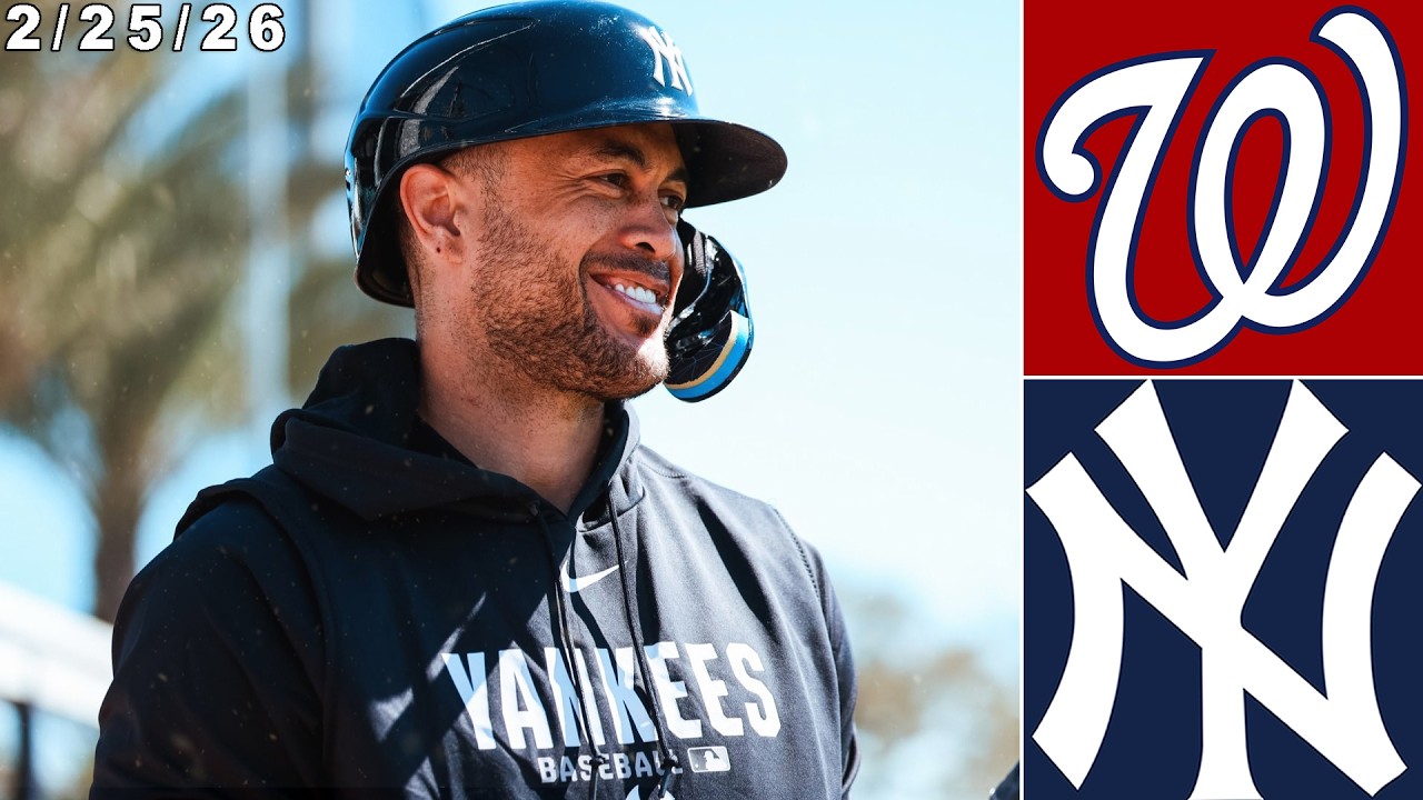 New York Yankees Spring Training Highlights: vs Washington Nationals | 2/25/26