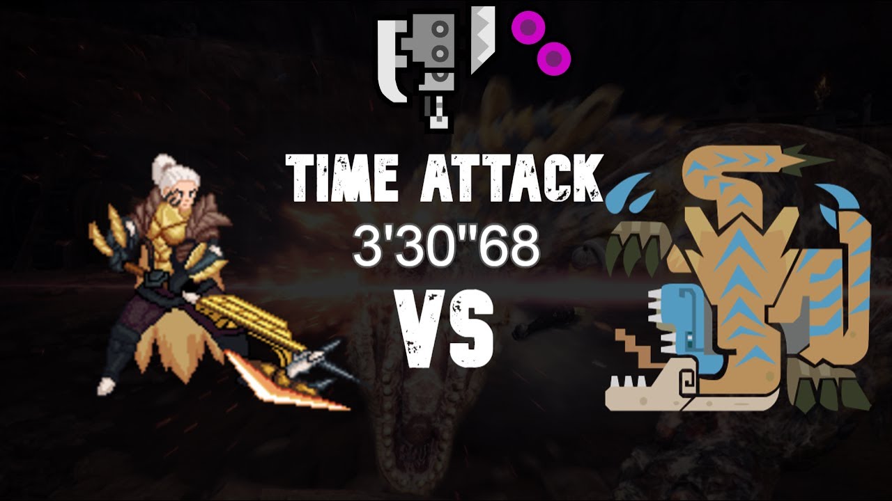 [TA Wiki] MHW Iceborne Tigrex - Switch Axe 3'30''68