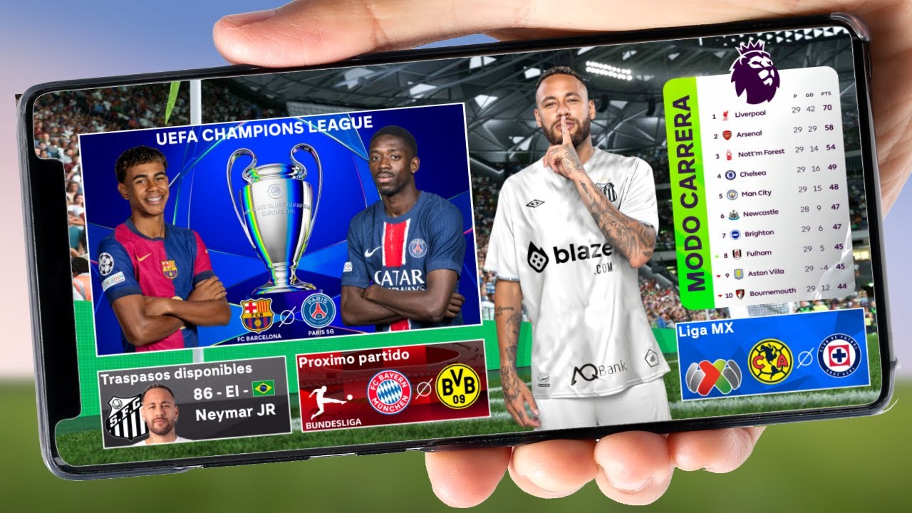 YA LO TENGO CON MODO CARRERA REALISTA! EL MEJOR FIFA 14 ACTUALIZADO AL 2025 EN MOVILES! CON FICHAJES