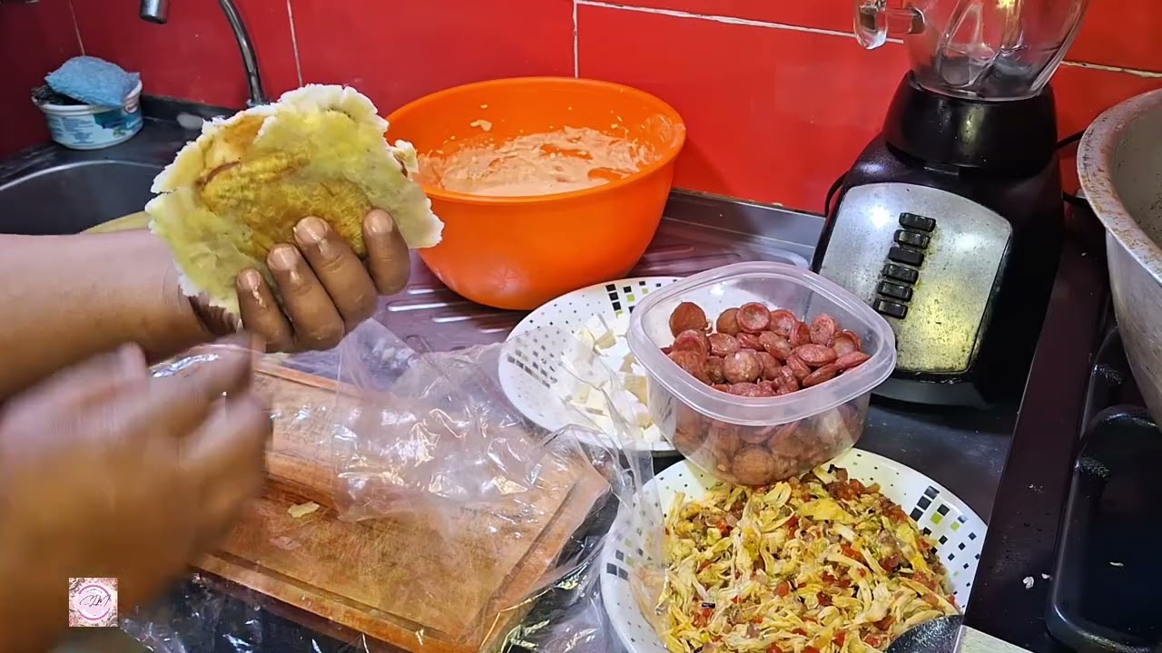 Como preparar unos patacones rellenos paso a paso 