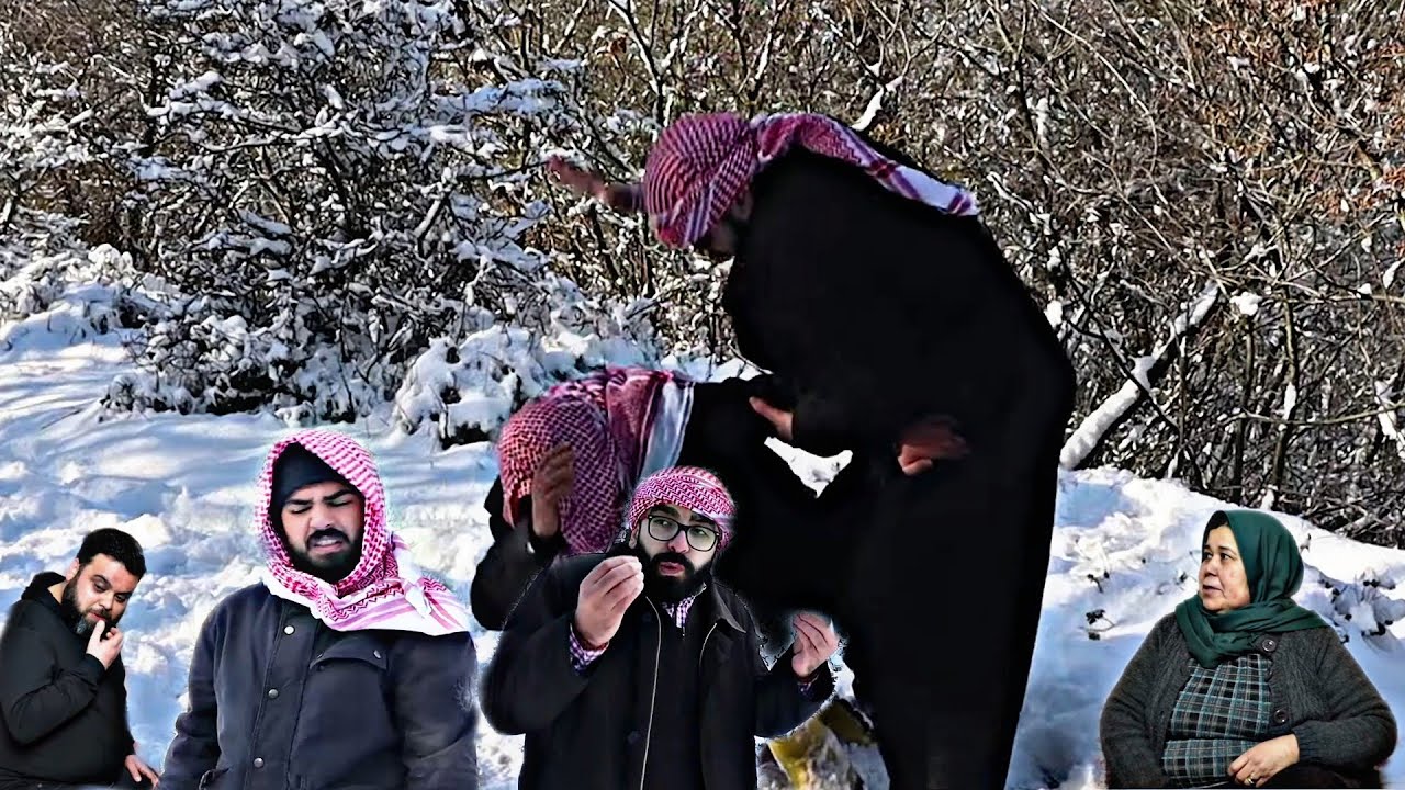 حسين انكسر ايدو. شوفو شو صار بنهاية..😂😂 كوميديا محماحسين ..