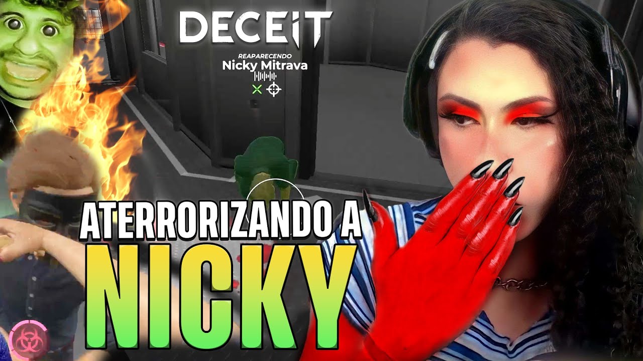 FIZ A MITRAVA COMER O PÃO QUE O 😈 AMASSOU (ft. Nicky Mitrava, Beeh Neto e Jojo) | Deceit