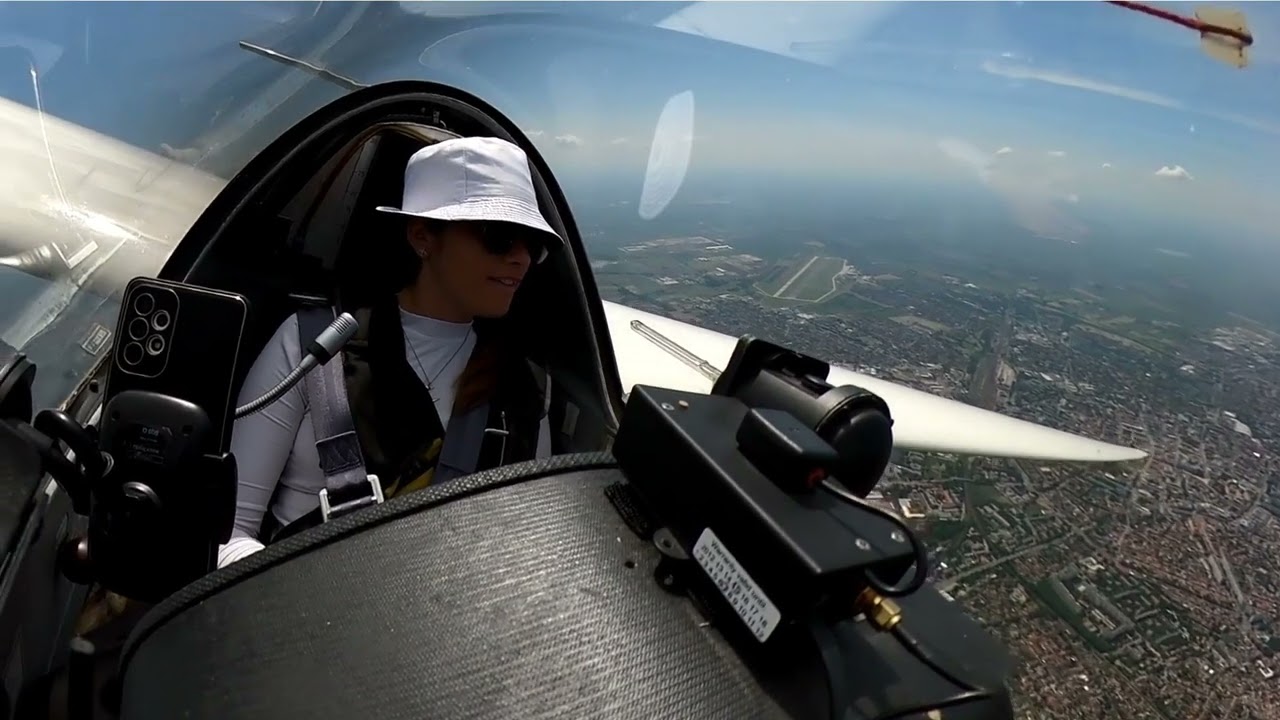 Távrepülés - Janus CM (D-KXJS)  Gliding over Hungary ( LHHO - Hajdúszoboszló )