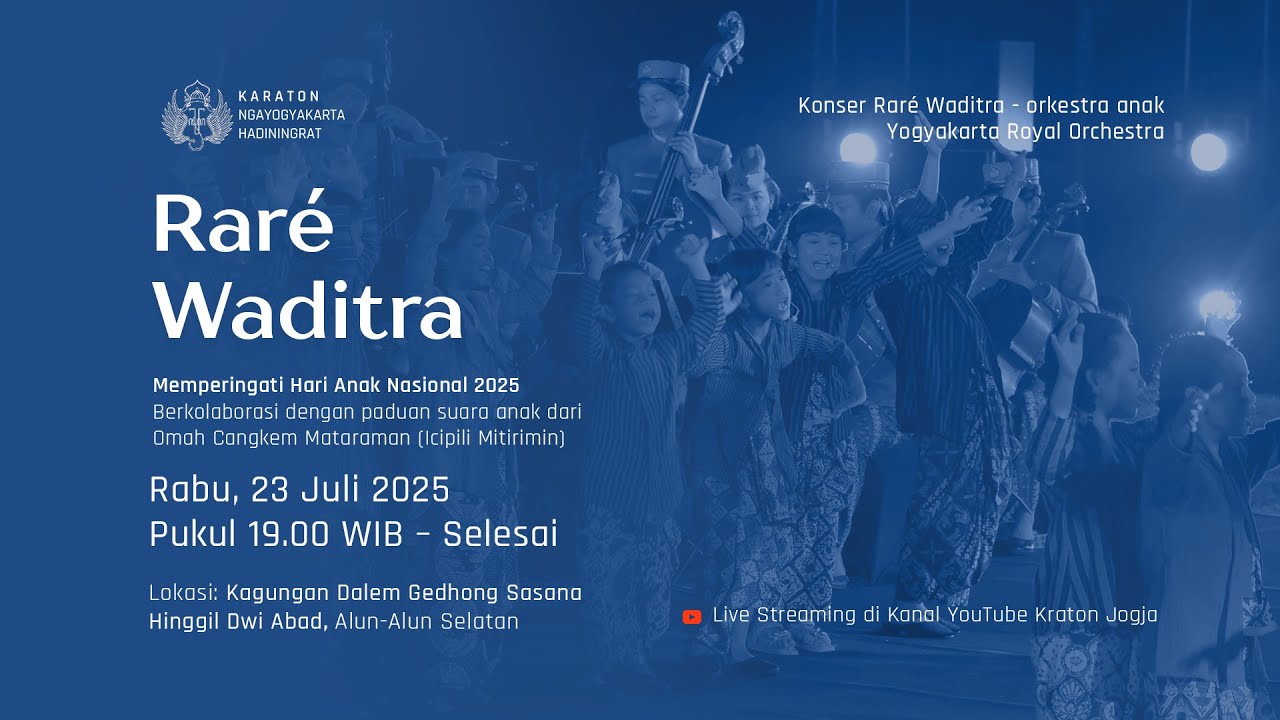 Konser Raré Waditra - Hari Anak Nasional 2025