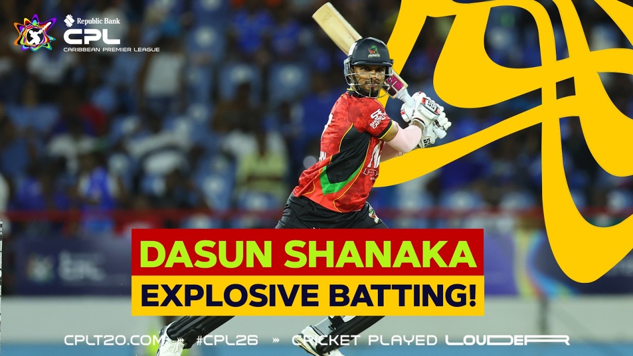 Dasun Shanaka Finished the Innings in STYLE! | CPL 2026