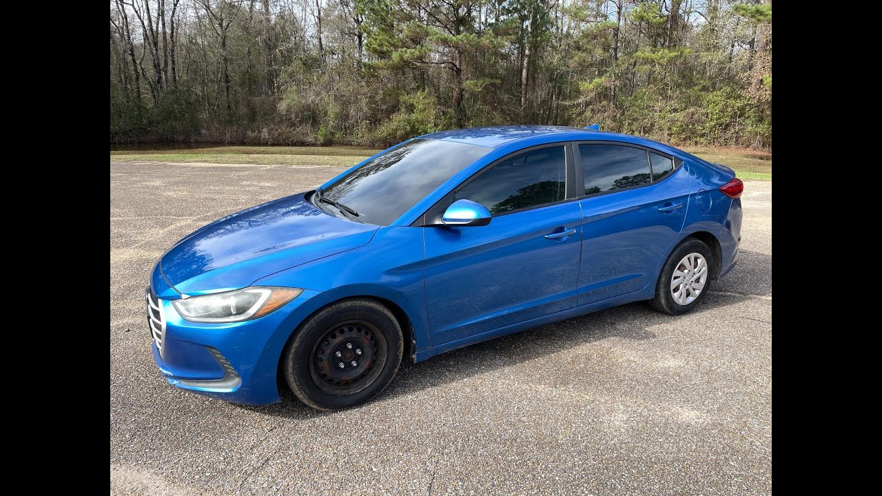 2017 Hyundai Elantra 4 Door Sedan (134,328 Miles)